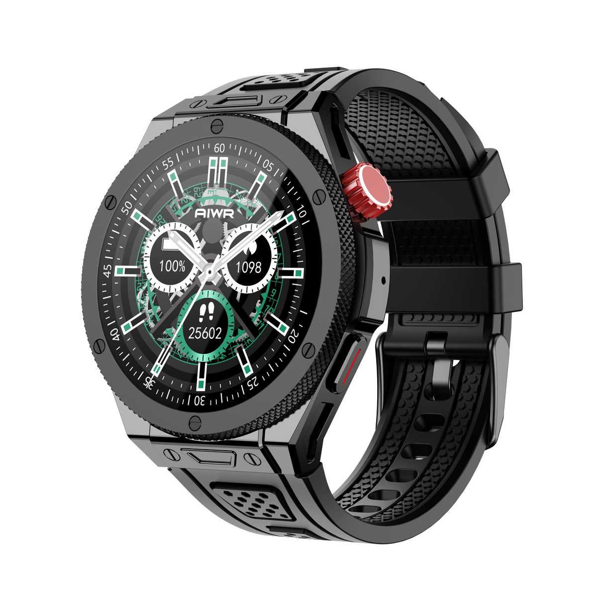 AIWR smart Watch, Black color, Cynex