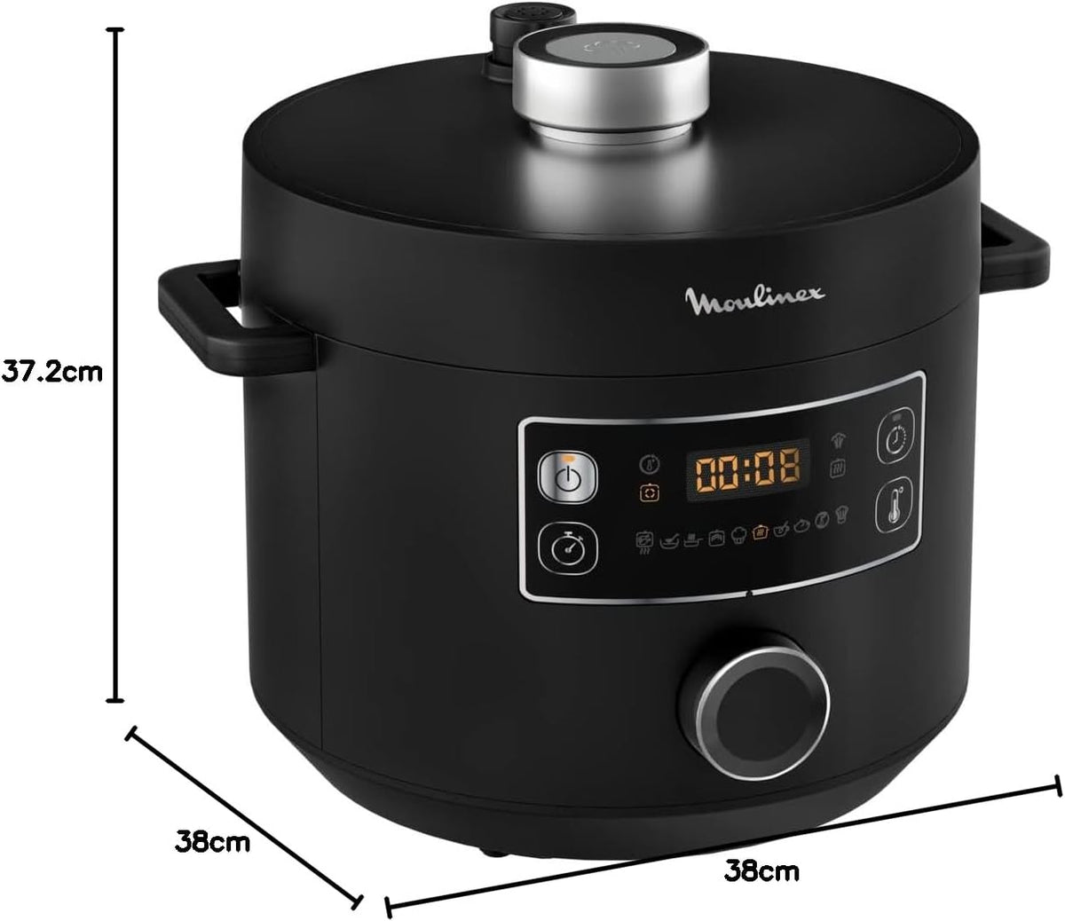 MOULINEX Electrical Pressure Cooker, 5 Litre - CE753827