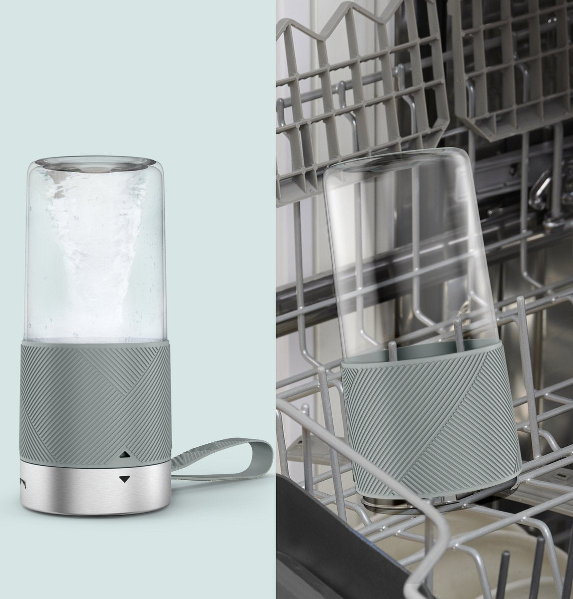 Moulinex Blender Portable LIGHTMIX, 300ml, 50W - LM1C0410