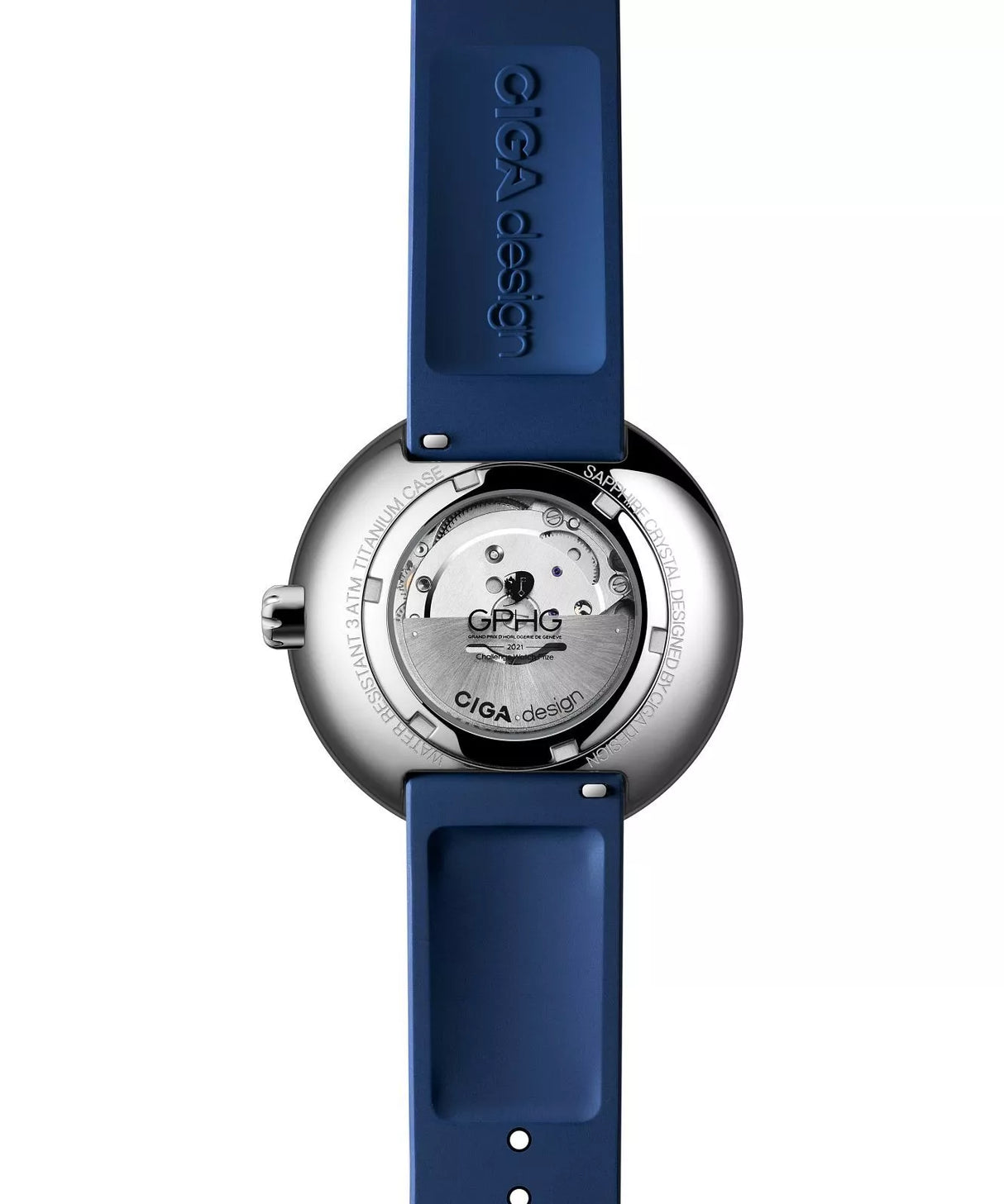 CIGA Design Blue Planet II · Atlantic Ocean-Inspired Automatic Watch - U039-TU01-W6U