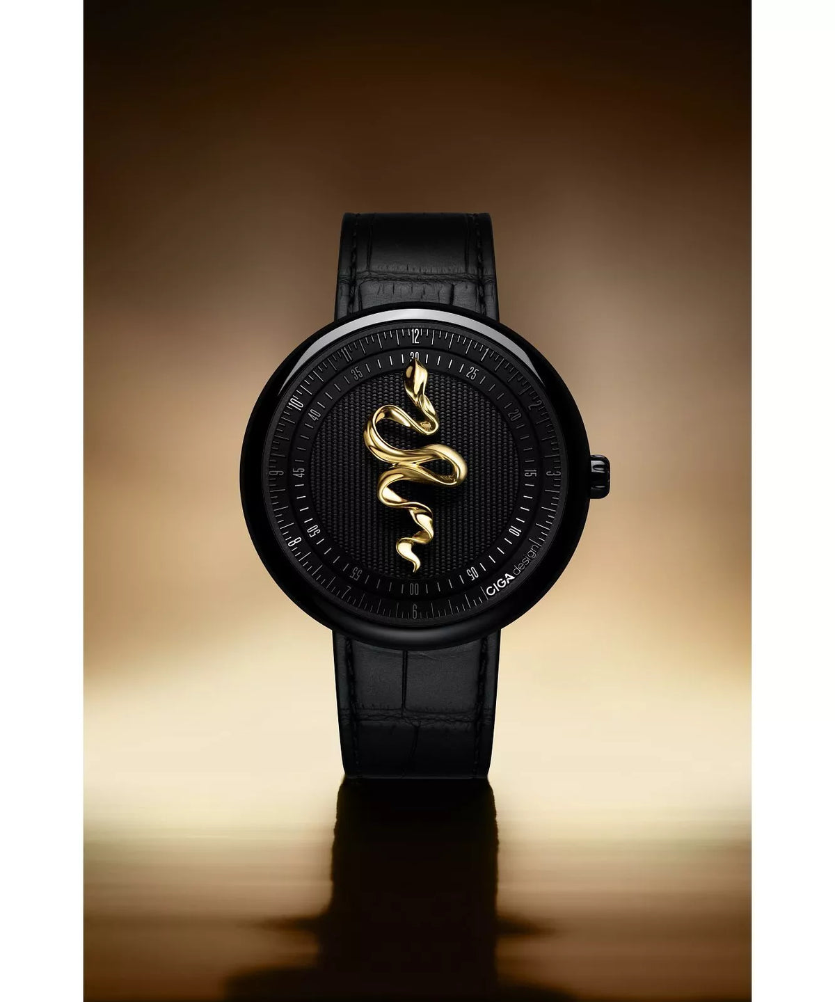 CIGA Design Mechanical Watch Legend of Serpent - U037-BB01-W1B