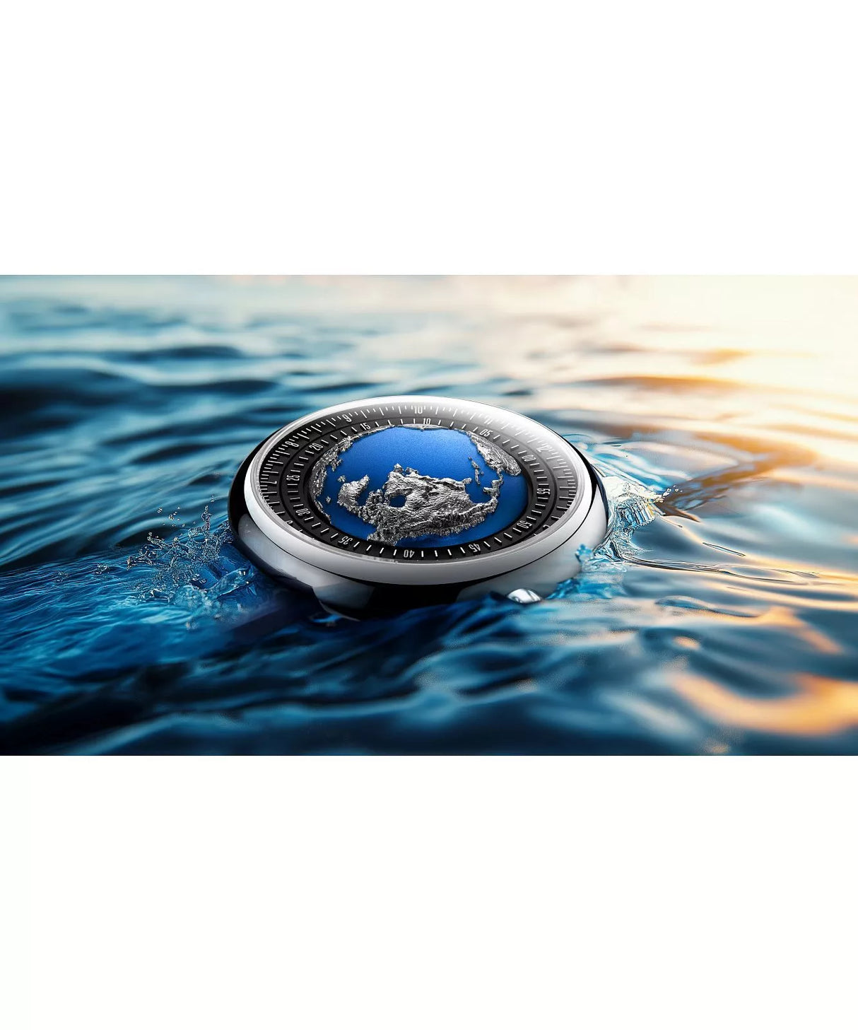CIGA Design Blue Planet II · Atlantic Ocean-Inspired Automatic Watch - U039-TU01-W6U