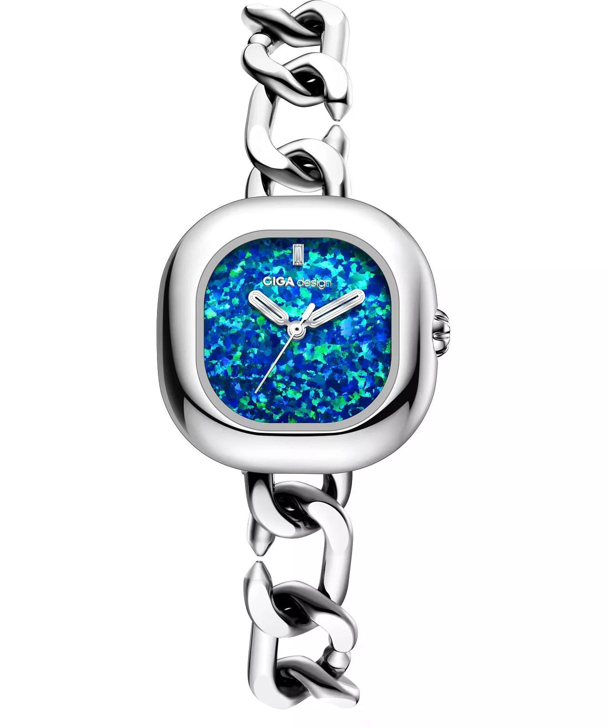 Ciga Design Quartz Watch Aglaia SILVER - D026-SIBU-3SS