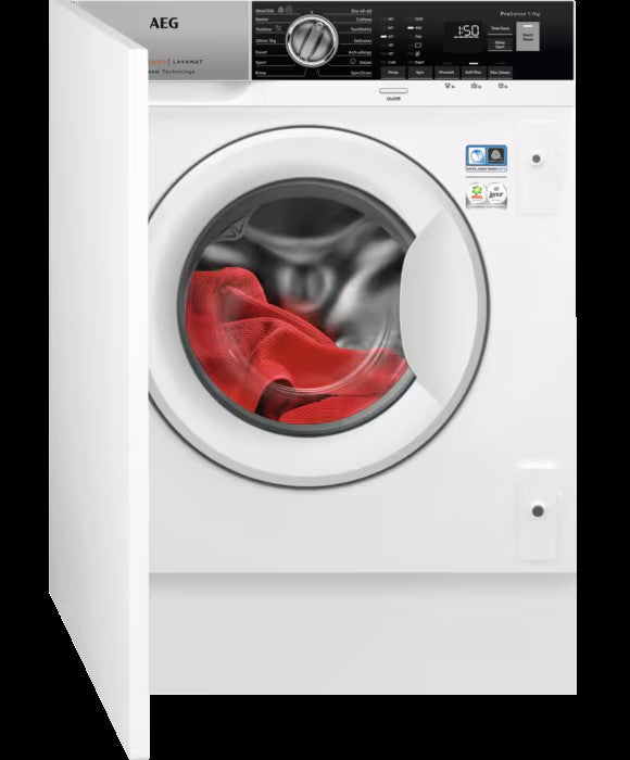 AEG Built-in Front-loading Washer & Dryer, 7kg wash & 4Kg Dry - LWX7G7634FB