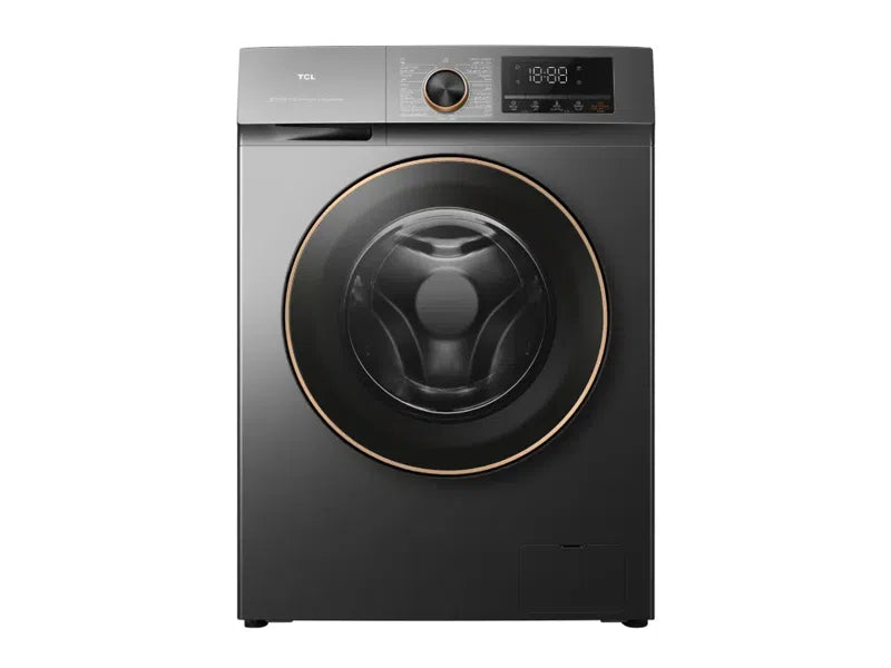 TCL front loading washer machine, 8kg, Dark Grey Color - P208FLG