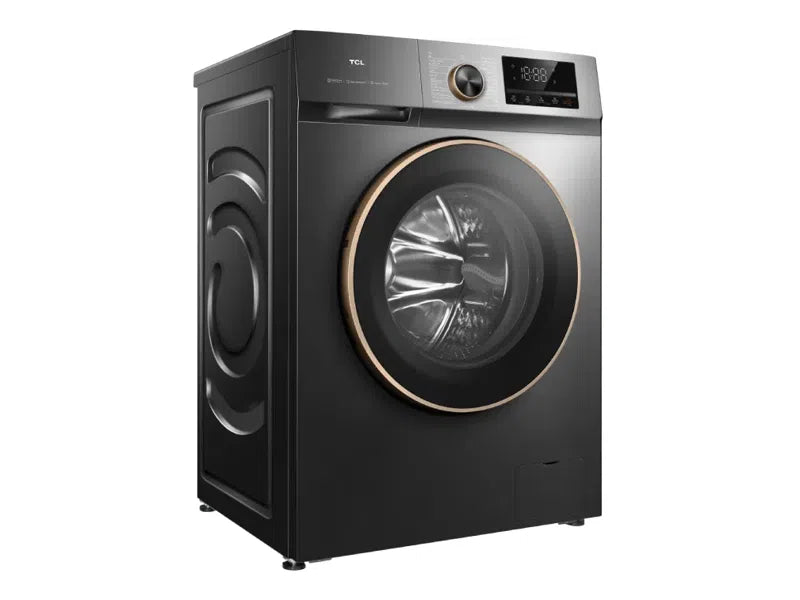 TCL front loading washer machine, 8kg, Dark Grey Color - P208FLG