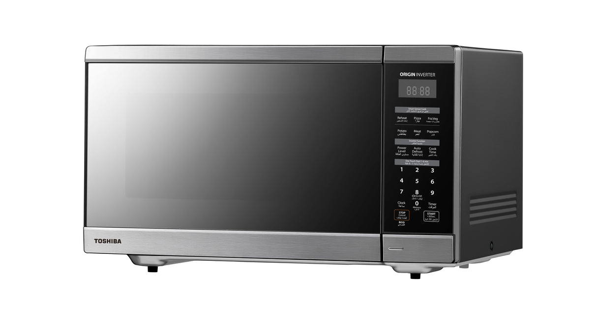 Toshiba Microwave Oven, L series 45L Membrane Solo - ML3-EM45PFI(MB)