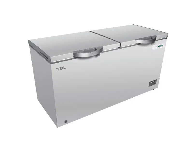TCL Chest freezer, 660 L, Silver Color - F660CFSL