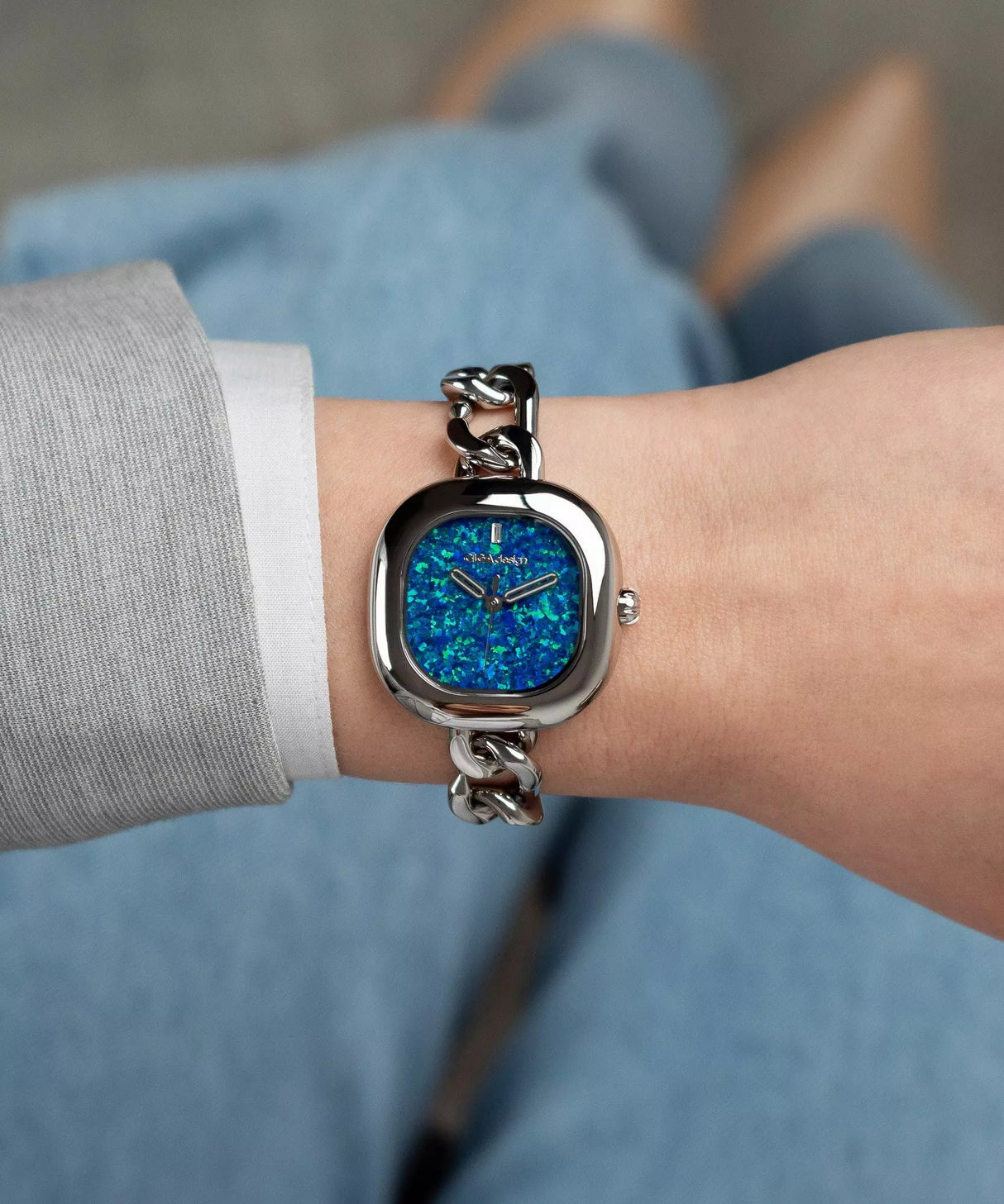 Ciga Design Quartz Watch Aglaia SILVER - D026-SIBU-3SS