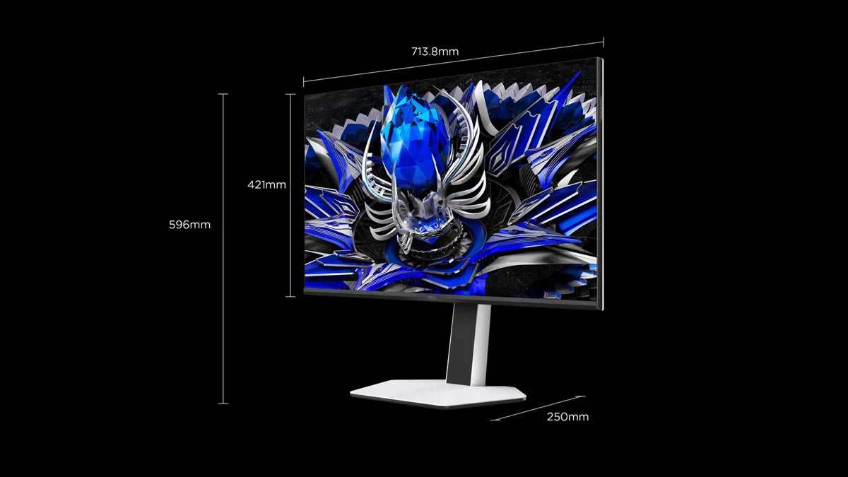 TCL QD-Mini LED Monitor (Flat), 32-inch, 1400zone, UHD/165Hz - 32R84