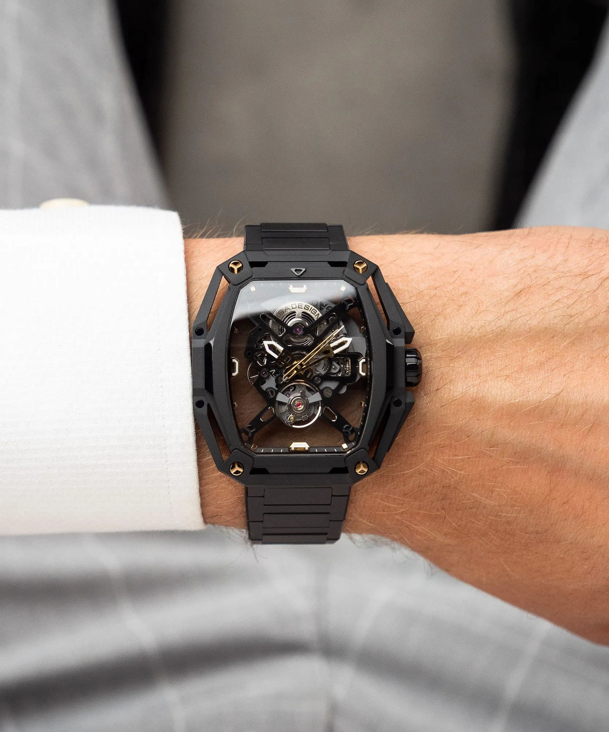 Ciga Design Mechanical Watch Hunter BLACK GOLDEN - Z035-BB02-W1B