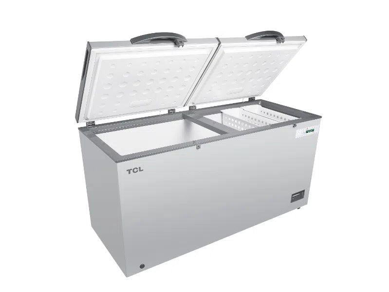 TCL Chest freezer, 660 L, Silver Color - F660CFSL