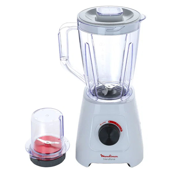 Moulinex - Blendforce 2 Blender, 600W, 1.5 Liter, 2 Speeds - LM422127