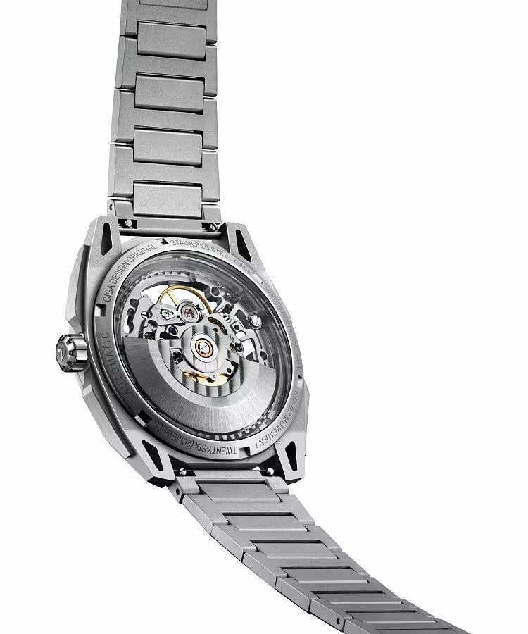 Ciga Design Mechanical Watch Falcon SILVER - Z039-SS01-1S
