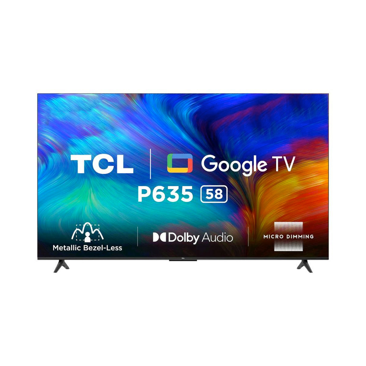 TCL 58-inch 4K HDR TV with Google TV - 58P635
