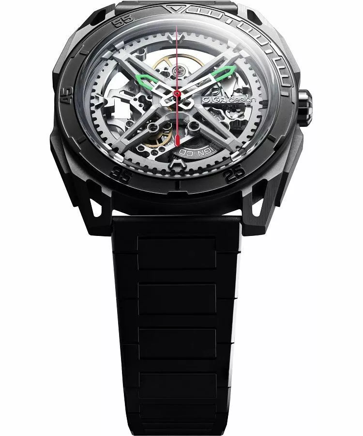 Ciga Design Mechanical Watch Falcon SILVER - Z039-SS01-1S