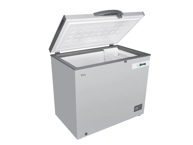 TCL Chest freezer 326L Silver Color - F326CFISL