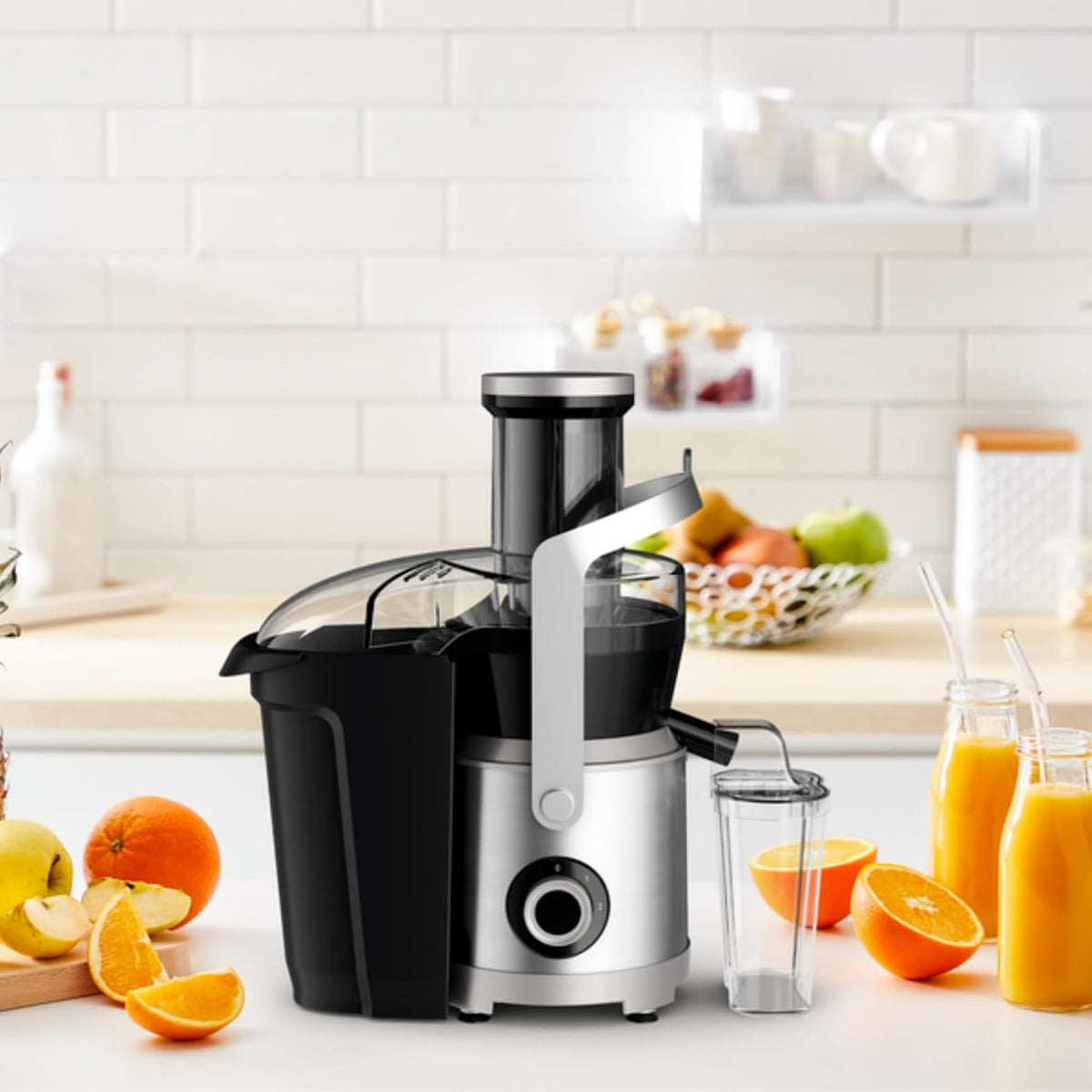 MOULINEX - Nutri XXL Juice Extractor (1000W, 2 Speeds) - JU660D27
