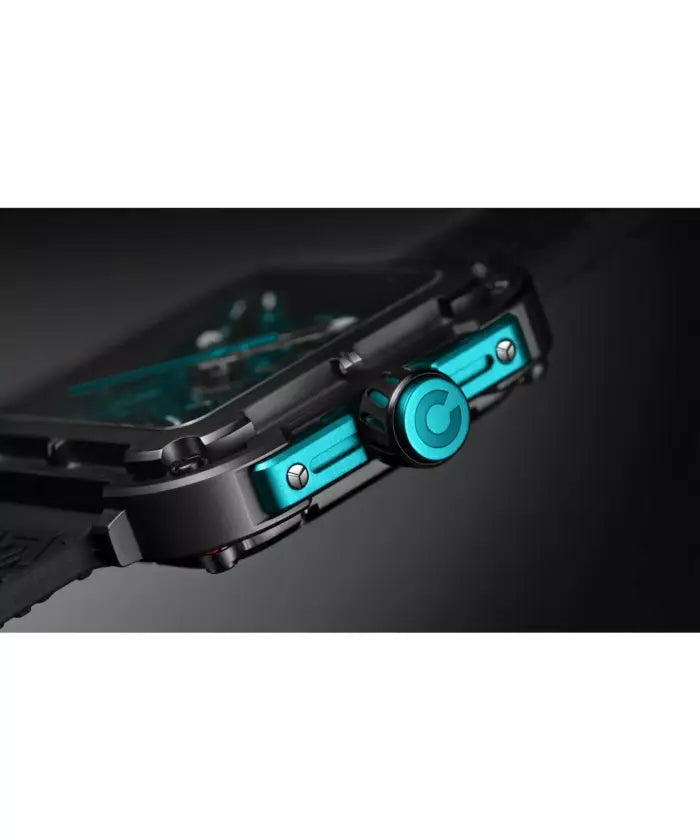 Ciga Design X Series Gorilla Modern Skeleton Ceramic Limited Edition Watch -X011-BLBU-25BK