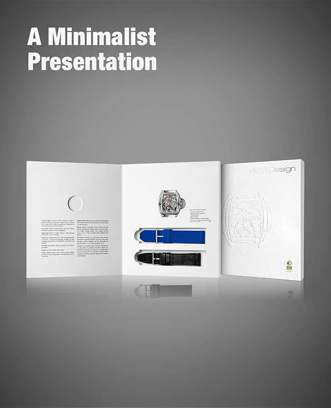 CIGA Design Mechanical Watch Series Z Edge Air Craft Version Z031-SS01-W5BU