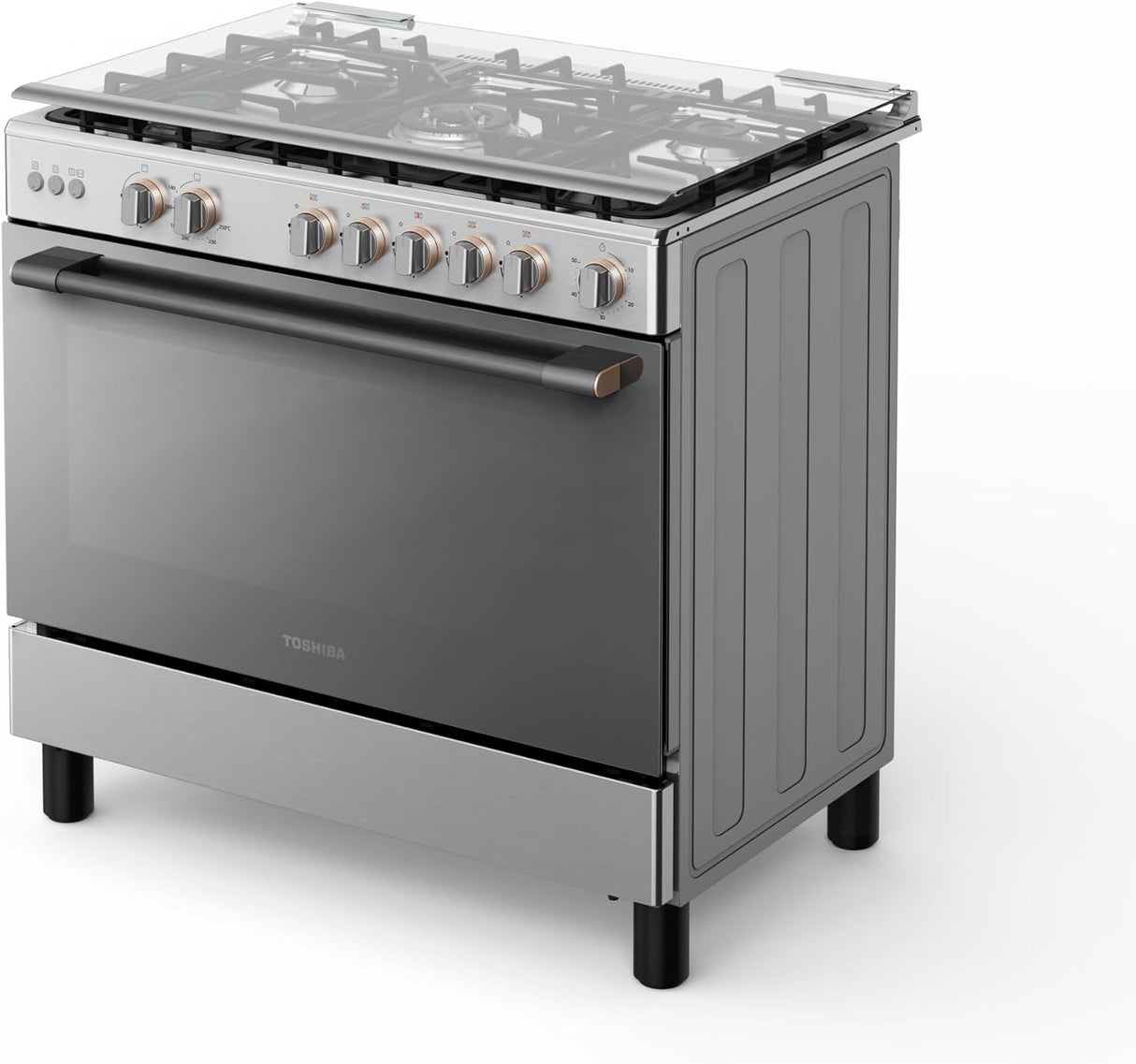 Toshiba cooking range, 90cm, Full gas, Made in Turkey - RL2-90G5GE(MR)