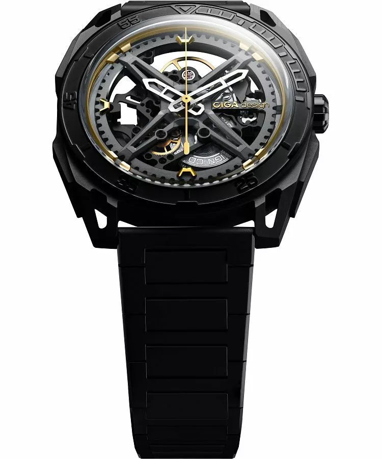 Ciga Design Mechanical Watch Falcon CARBON - Z039-GG01-1G