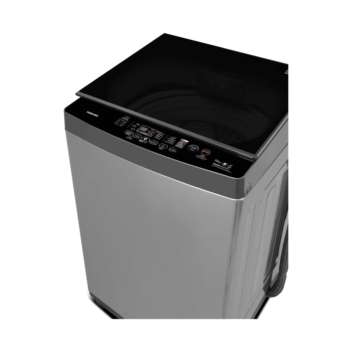 TOSHIBA – 19KG Top Load Washing Machine with Ultra Fine Bubble & Origin Inverter - AW-DUHN2000QUPB(SG)