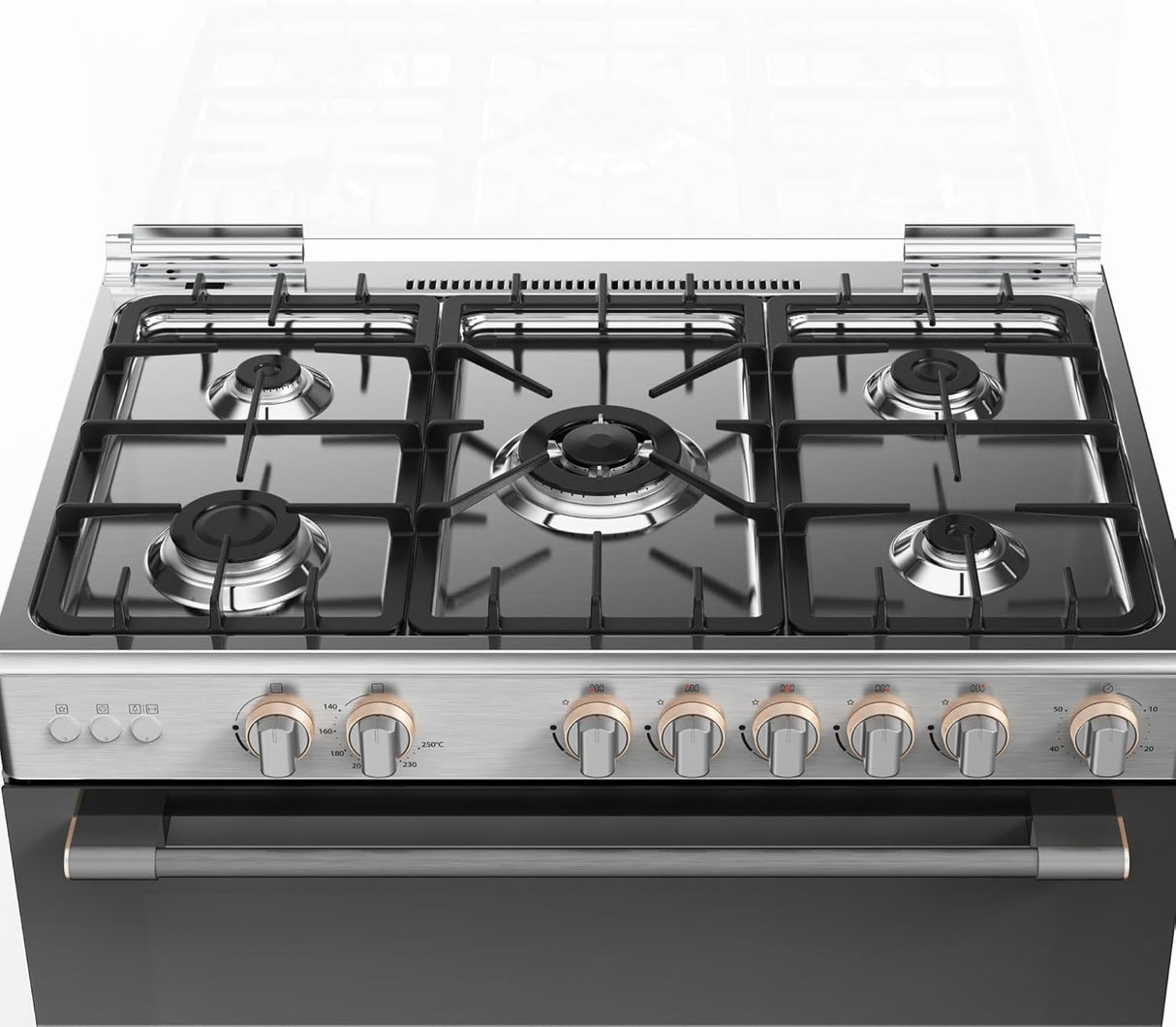 Toshiba cooking range, 90cm, Full gas, Made in Turkey - RL2-90G5GE(MR)