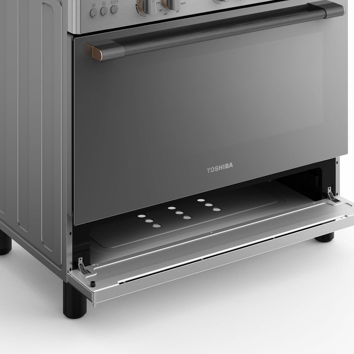 Toshiba cooking range, 90cm, Full gas, Made in Turkey - RL2-90G5GE(MR)