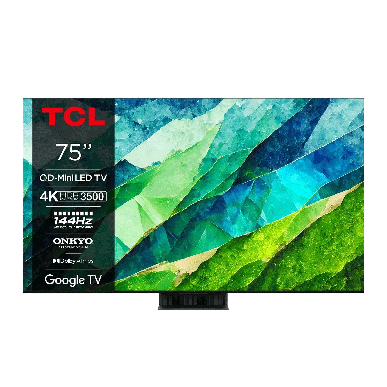 TCL 75-inch TV C855 Premium QD-Mini LED 4K - 75C855