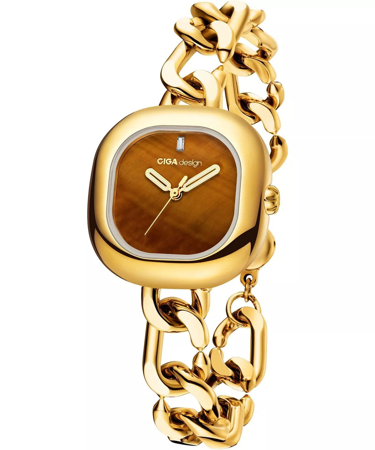 Ciga Design Quartz Watch Aglaia GOLDEN - D026-GOYE-3GO