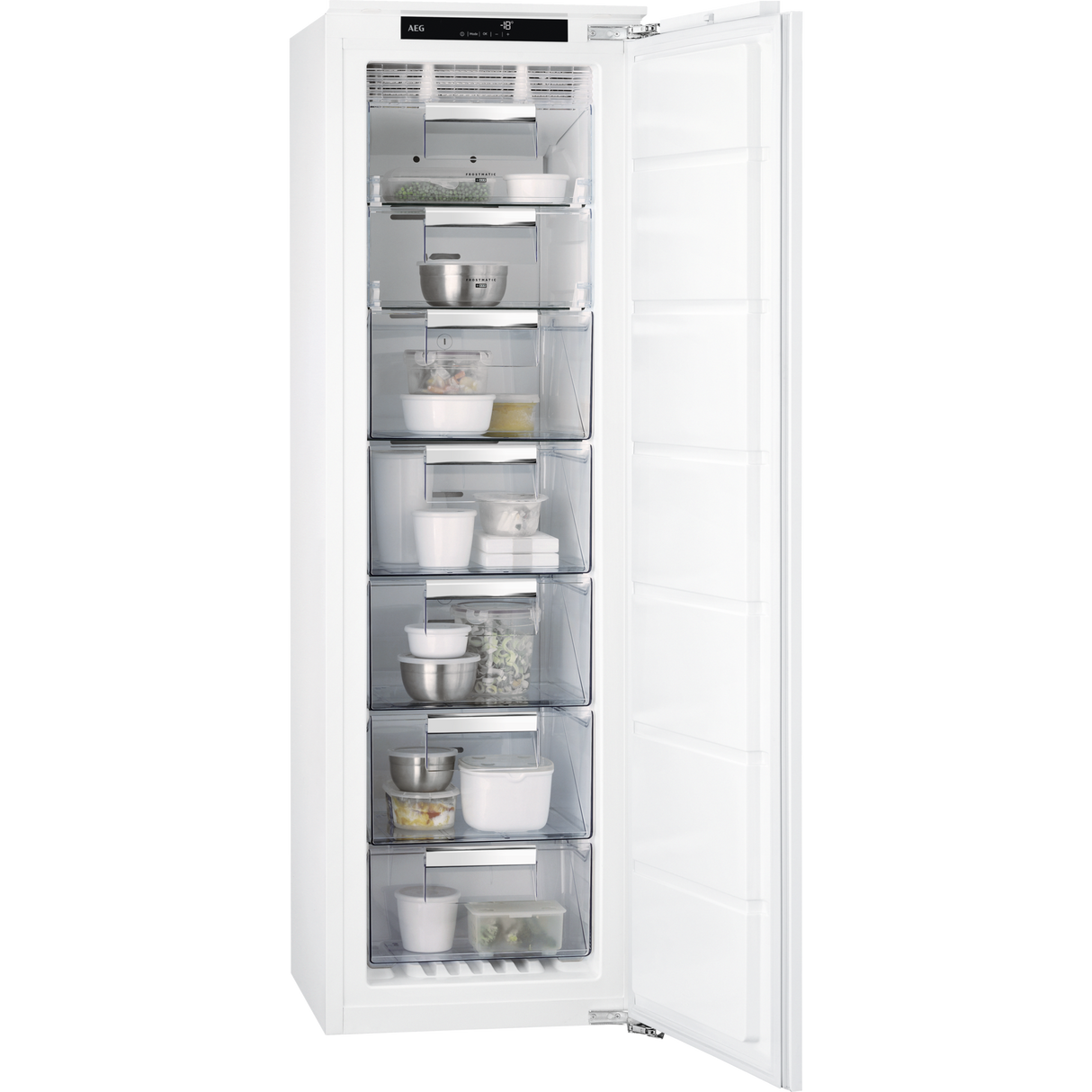 AEG Built-in Fully Freezer, 204 L - ABE81816NC