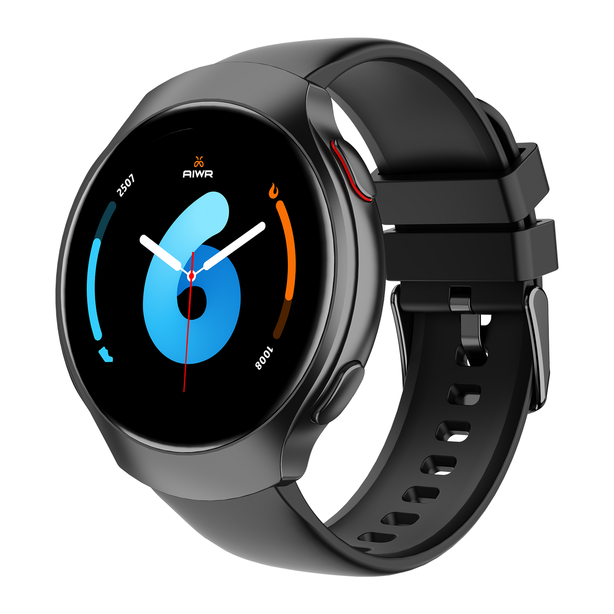 AIWR smart Watch, Black color, Orbit