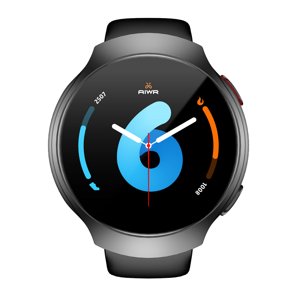 AIWR smart Watch, Black color, Orbit