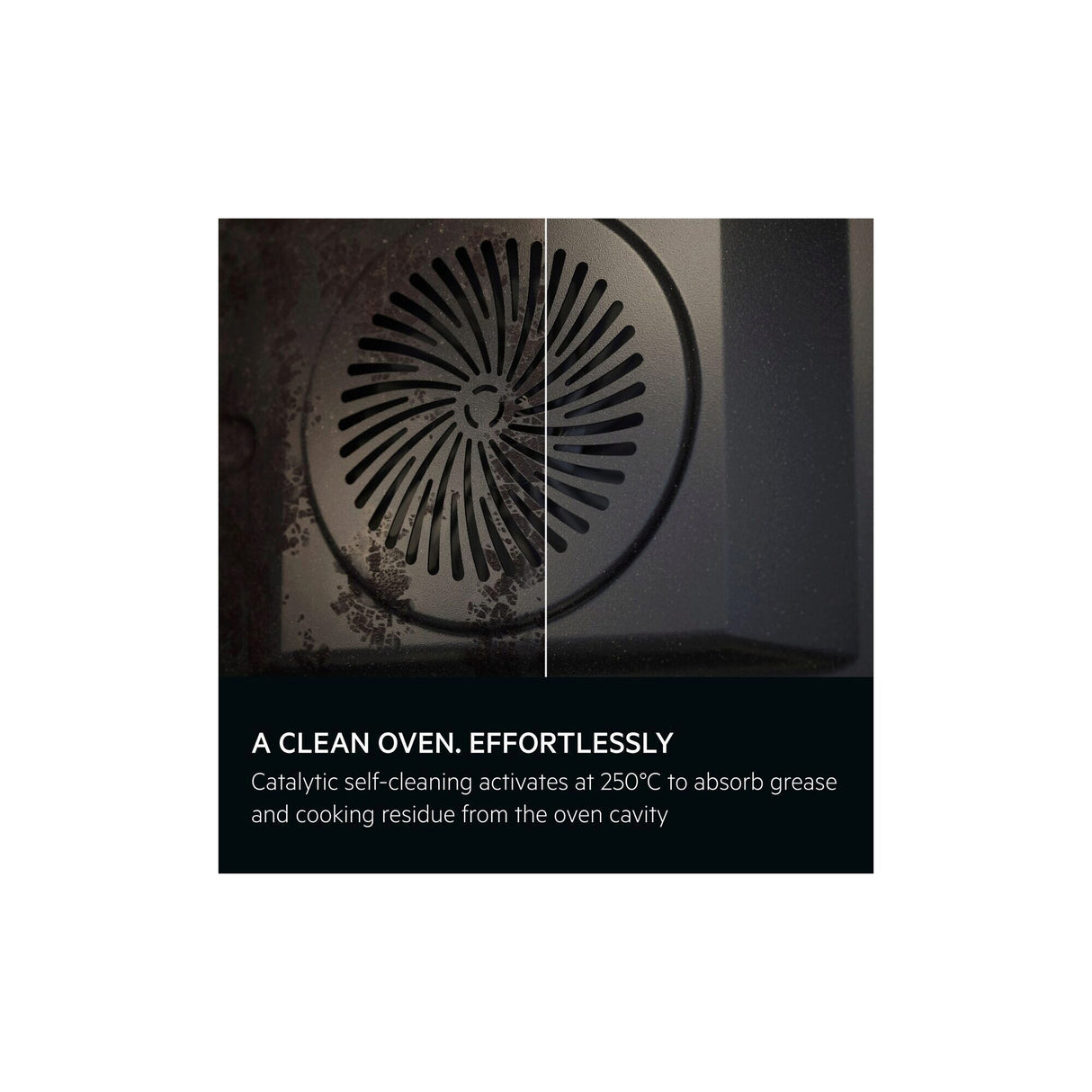 AEG Built-in Electric oven, 60 cm, Black/Stainless Steel - BCK431111M