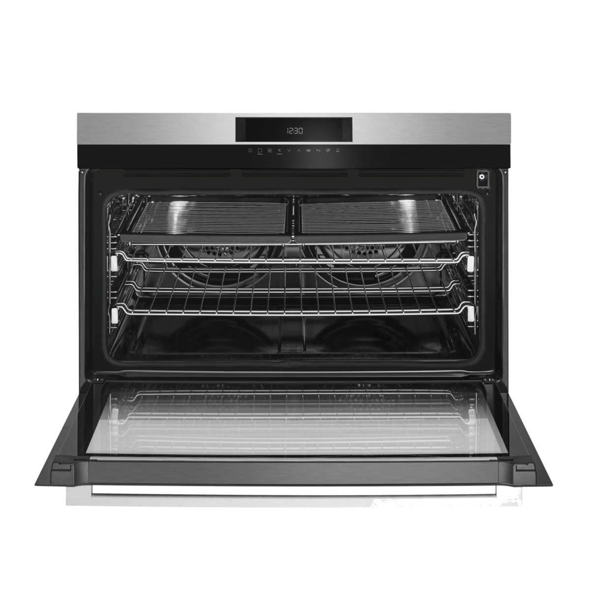 AEG Built-in Multifunction Electric Oven, 90cm, 109L - Stainless Steel - BEK722910M