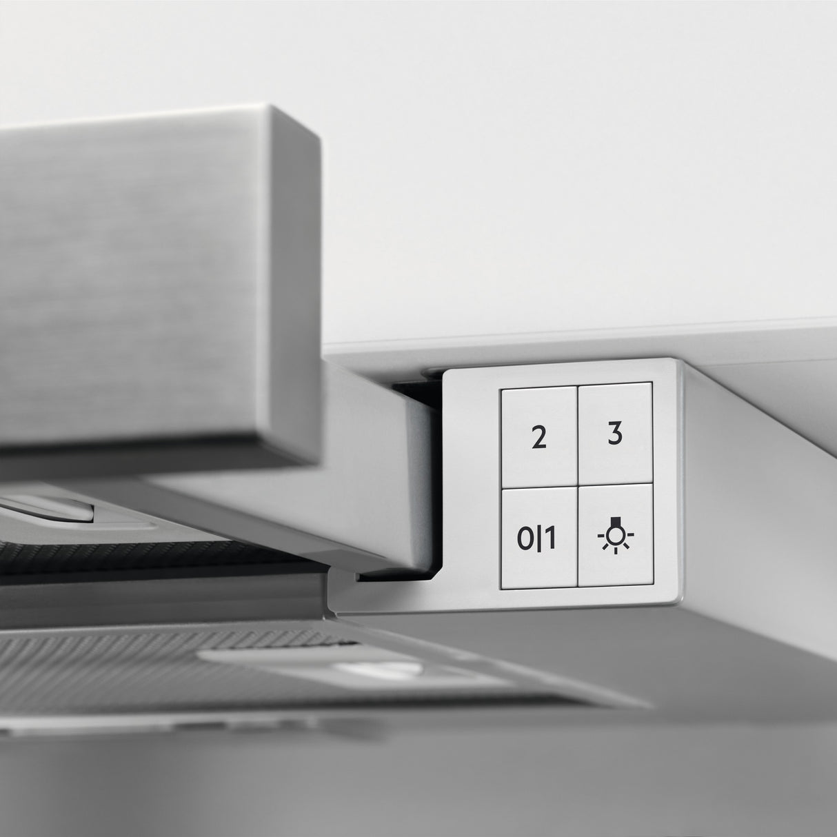 AEG - Built-in Pull-out cooker hood, 90cm, 4 cleanable filter - DPB3932S