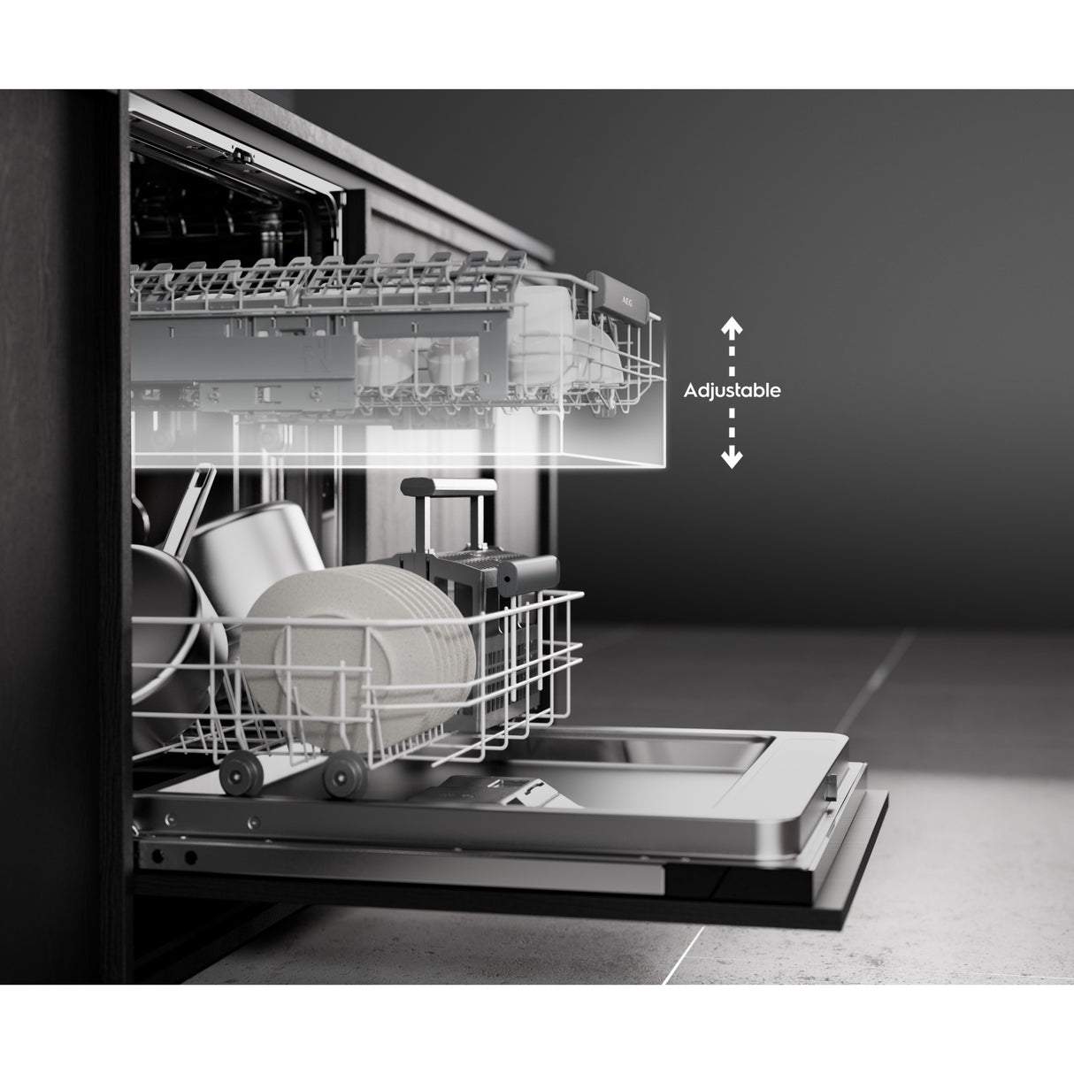 AEG Built-in dishwasher, 7 programs - FSB53617Z