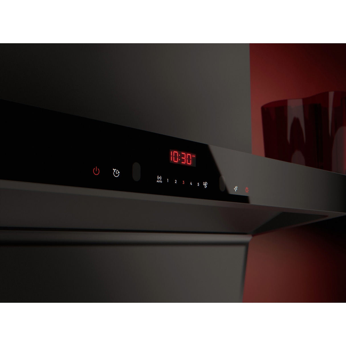 AEG - Chimney hood, 90 cm, 3 speeds, Black - GB67D91HB