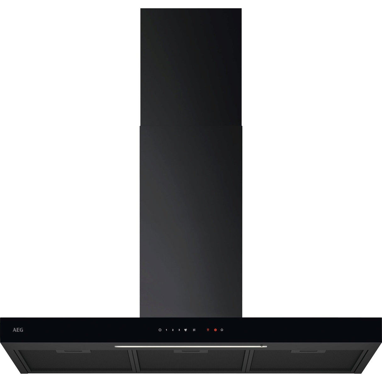 AEG - Chimney hood, 90 cm, 3 speeds, Black - GB67D91HB