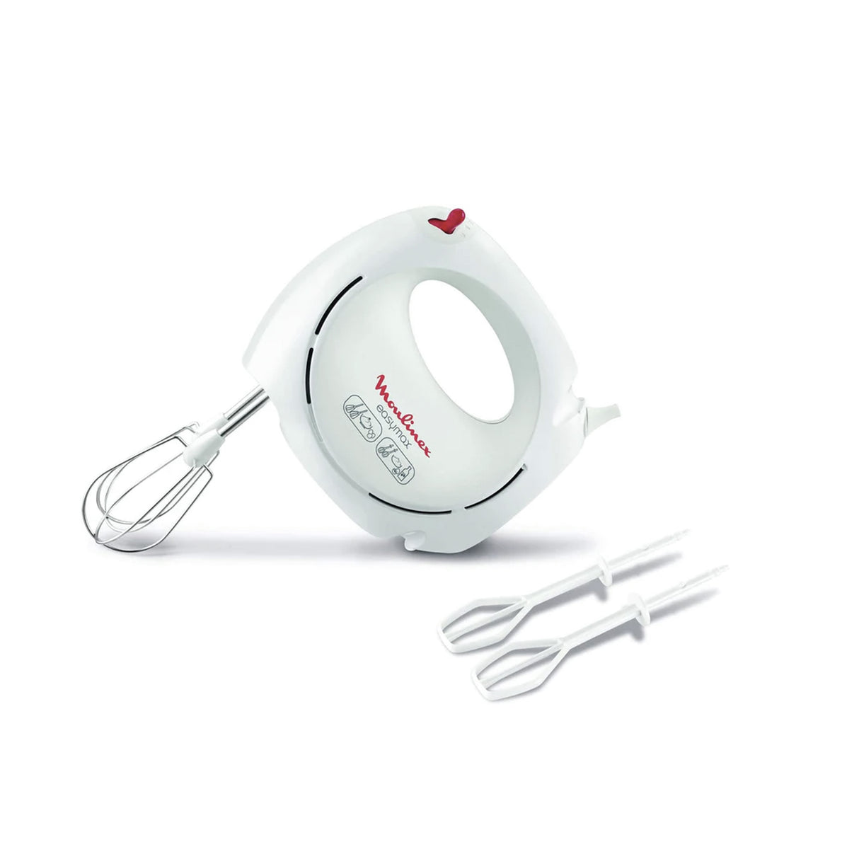 MOULINEX Hand Mixer, 200W, 5 speeds - HM250127