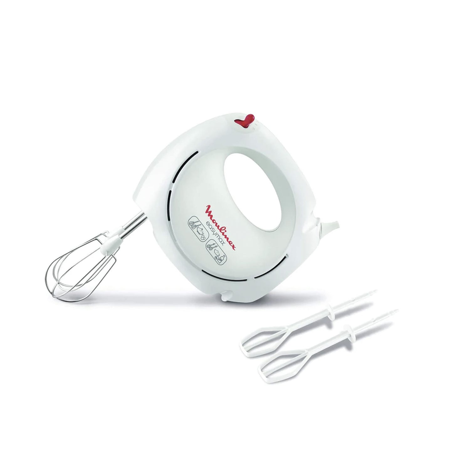 MOULINEX Hand Mixer, 200W, 5 speeds - HM250127