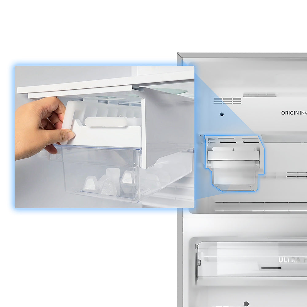 Toshiba double door refrigerator, 835L, Origin Inverter - GR-RT835WE-PMF(49)