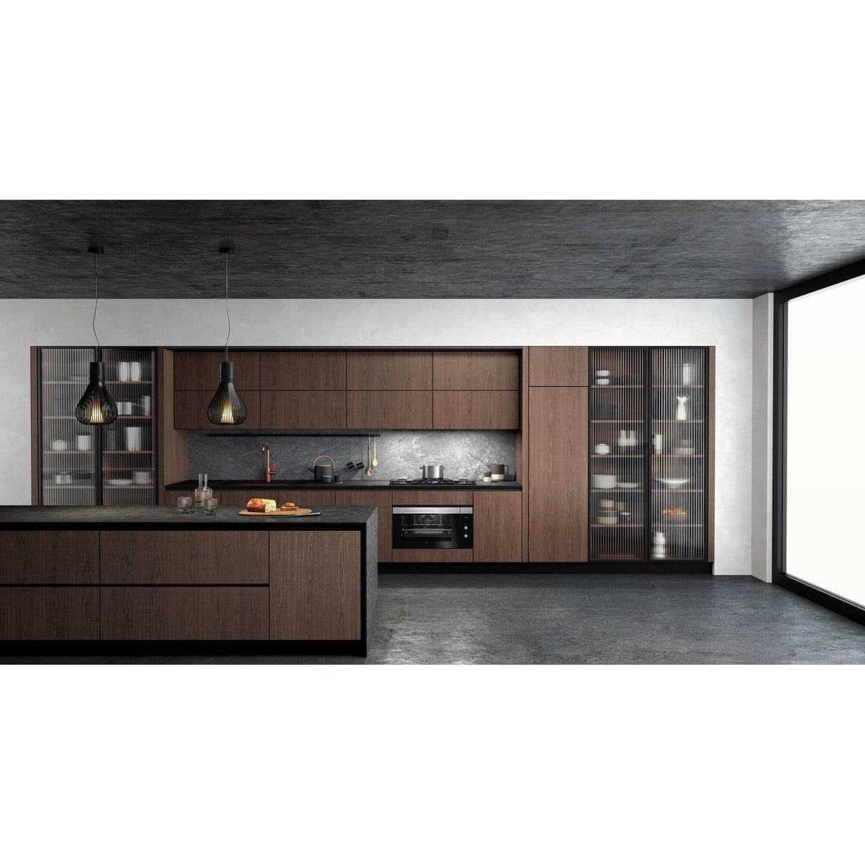 AEG Built-in Multifunction Oven 90CM, 77 Ltrs net capacity - KEK442910M