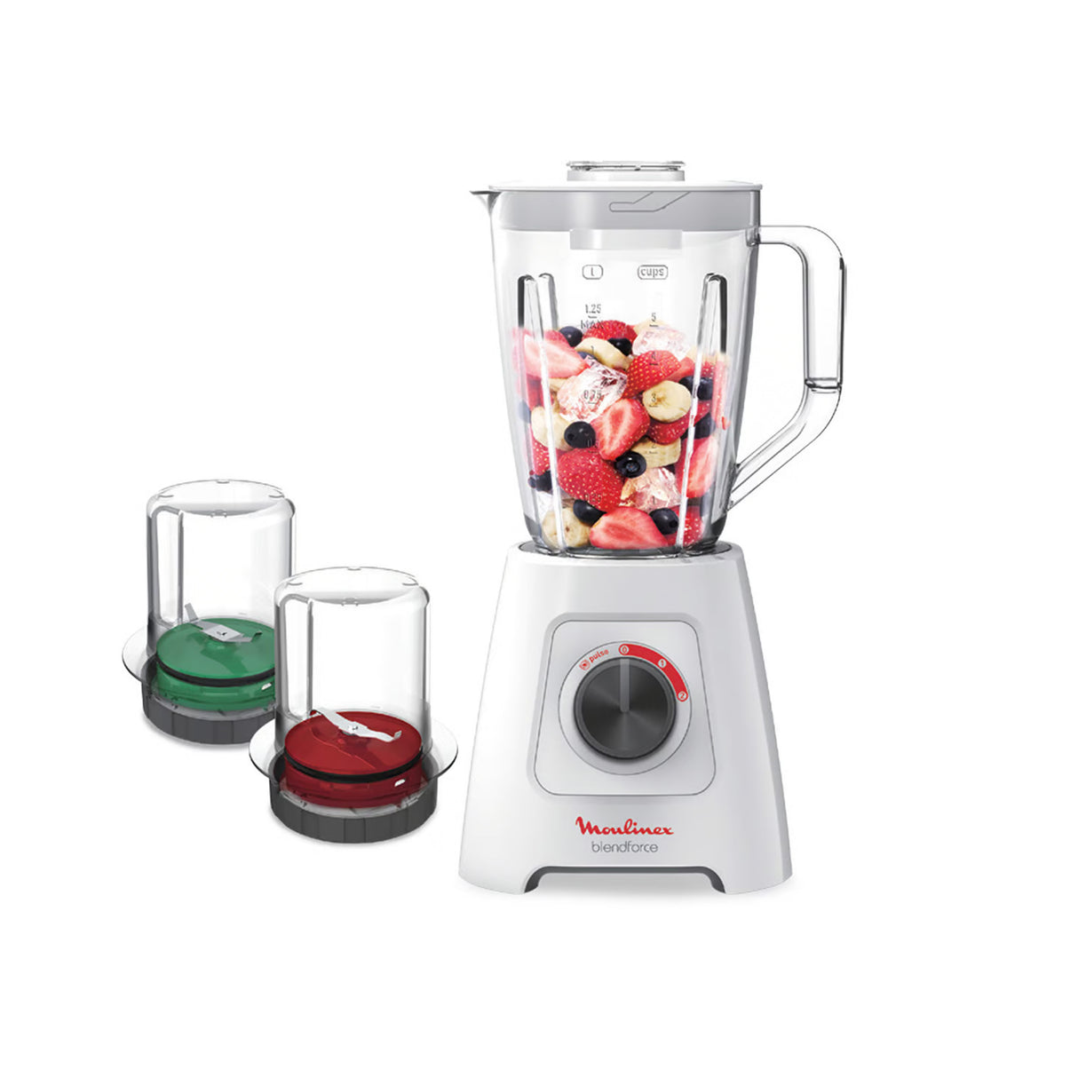 MOULINEX Blender, 600 Watts, 3 Speeds - LM423127