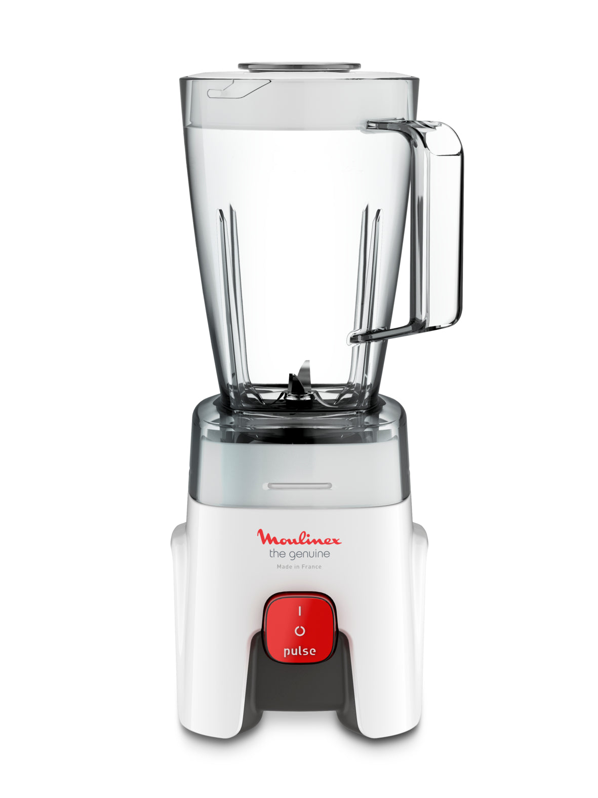 MOULINEX Blender, Genuine 1.75L, 500W, 2 Attachments - LM242B28