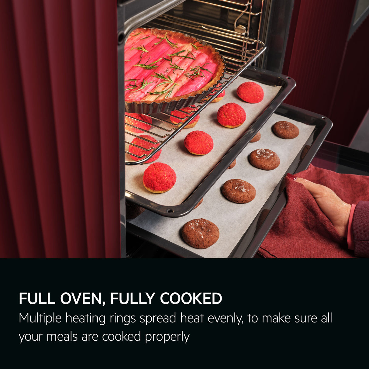 AEG Built-in Oven, 5000 Surround Cook, 71L - OA5PB41AB