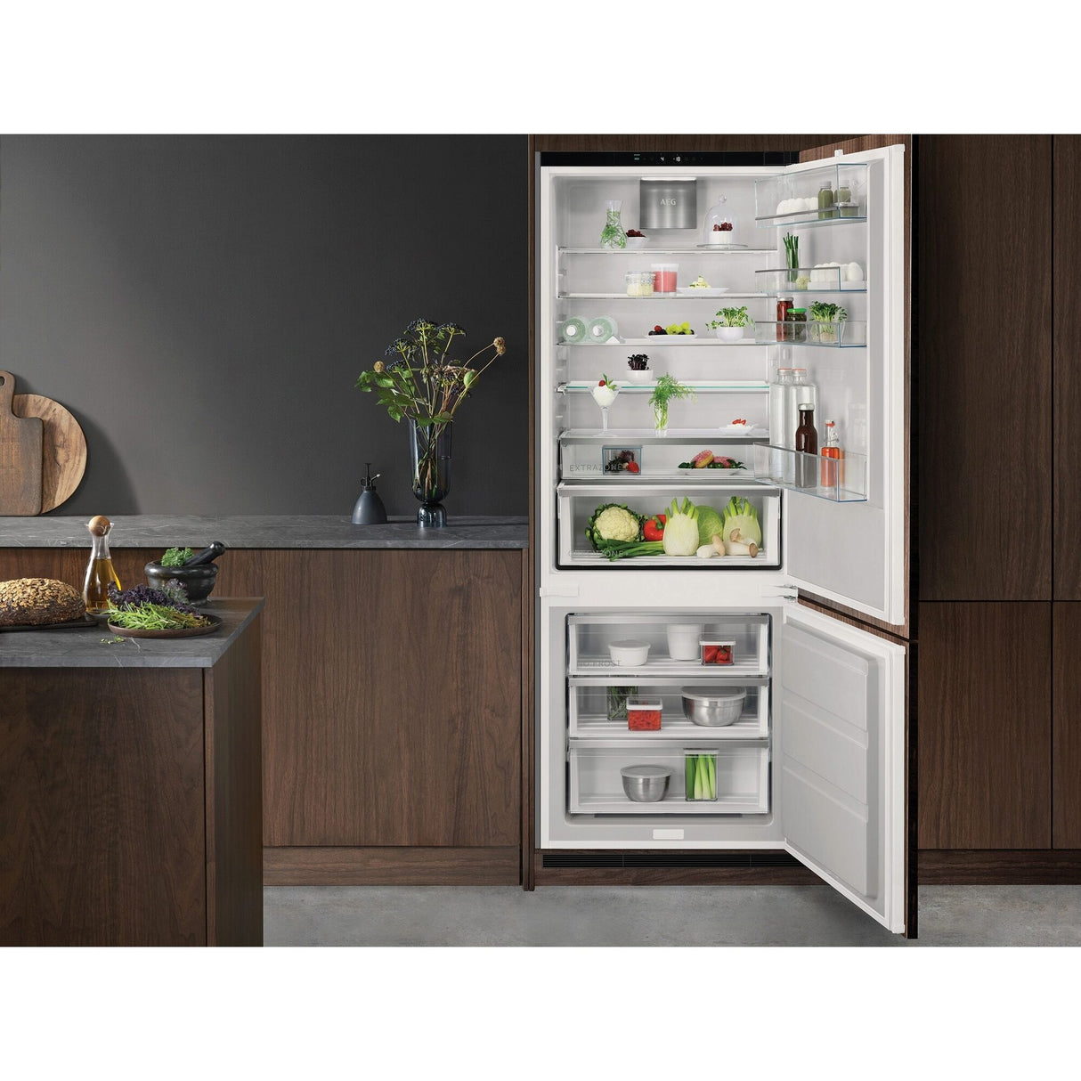 AEG Built-in Fridge/Freezer - OSC7P750DS