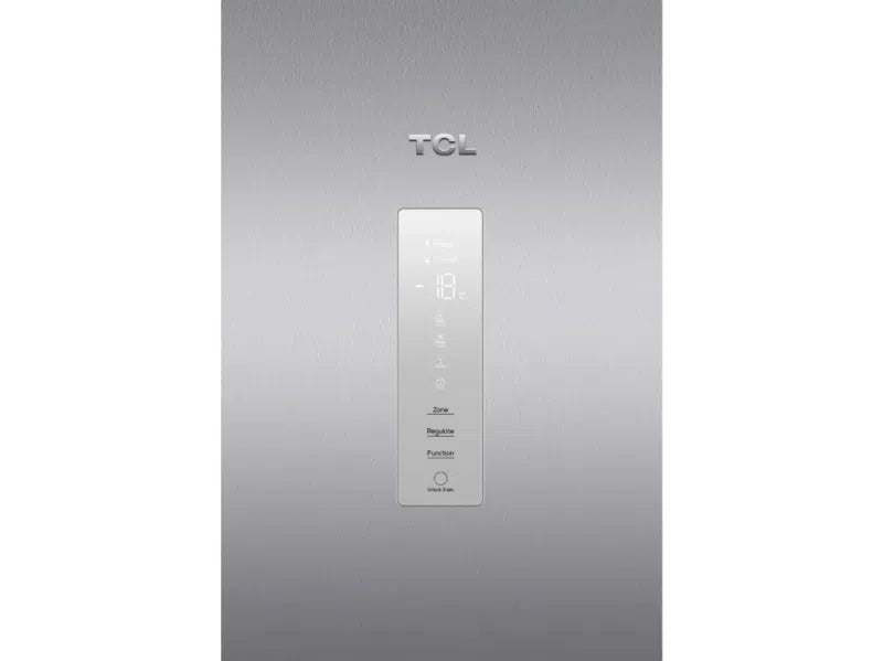 TCL - Bottom Mounted Refrigerator, 540L, Inox - P540BFN