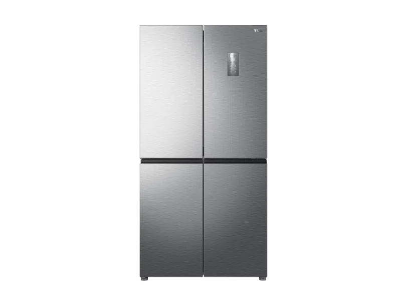 TCL - Cross door refrigerator, 635L, Inox - P620CDN